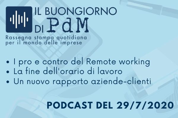 Il Buongiorno di PdM: il lavoro agile non è la soluzione a tutti i problemi