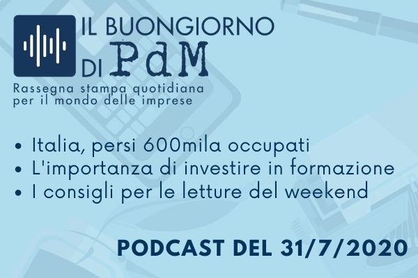 Il Buongiorno di PdM: senza formazione non c'è lavoro