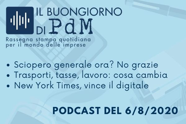 Il Buongiorno di PdM: non è proprio l'ora di uno sciopero generale