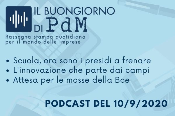 Il Buongiorno di PdM: scuola, se anche i presidi non vogliono ripartire