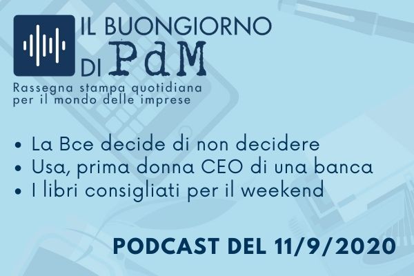 Il Buongiorno di PdM: i nuovi Anni 20 come occasione di rinascita