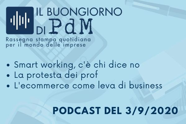 Il Buongiorno di PdM: lo Smart working non è la soluzione a tutto