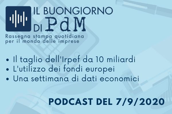 Il Buongiorno di PdM: taglio dell'Irpef, è la volta buona?