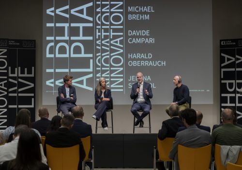 Tavola rotonda ad Alpha Innovation Live 2026 al NOI Techpark di Bolzano