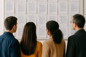 persone bacheca lavoro